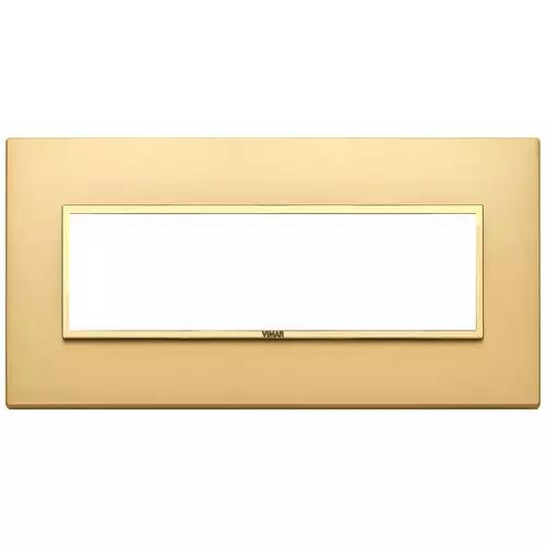 VIMAR EIKON - PLACCA 7M ORO SATINATO