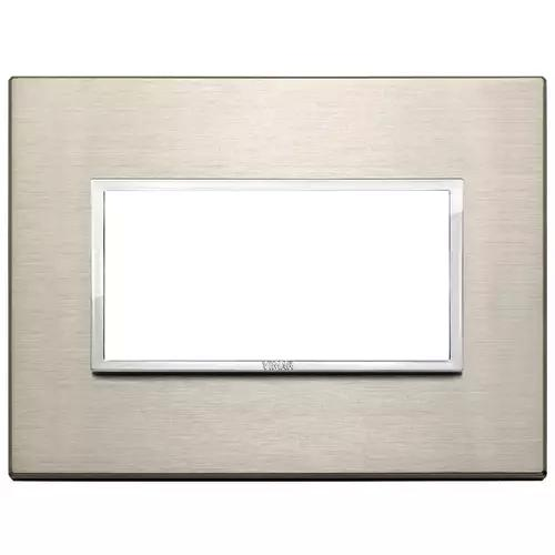 VIMAR EIKON - PLACCA 4M BRONZO CHIARO