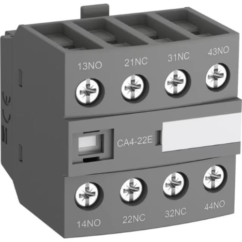 ABB CA4-22M BLOCCO CONTATTI AUX 2NA+2NC FRONT