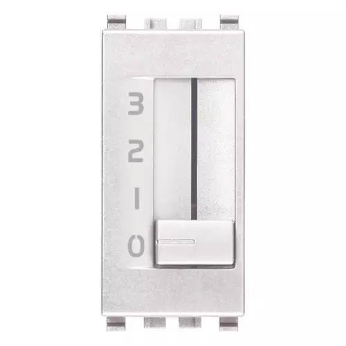 VIMAR EIKON - COMMUTATORE A SLITTA 1P 6(2)A BIANCO