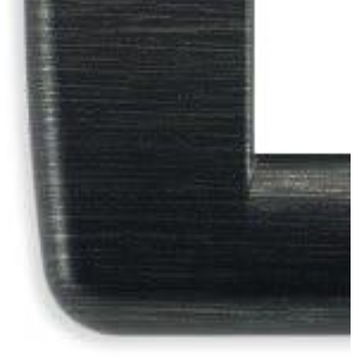 VIMAR IDEA - PLACCA RONDÒ 4M NERO SATINATO