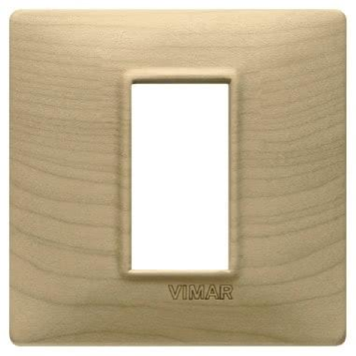 VIMAR PLANA - PLACCA 1M ACERO