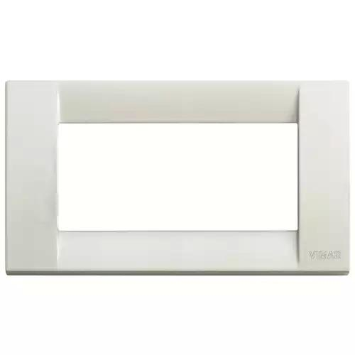 VIMAR IDEA - PLACCA 4 MODULI AVORIO