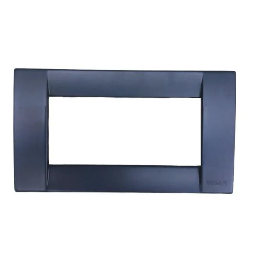 VIMAR IDEA - PLACCA 4 MODULI BLU EURO MICALIZZATO