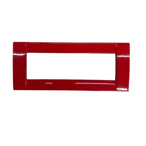 VIMAR IDEA - PLACCA 6 MODULI ROSSO