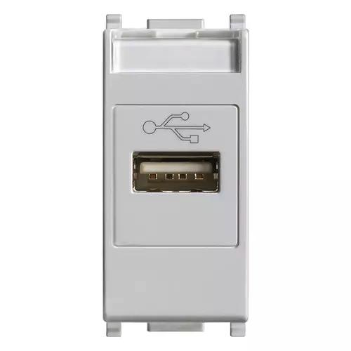 VIMAR PLANA - PRESA USB SILVER