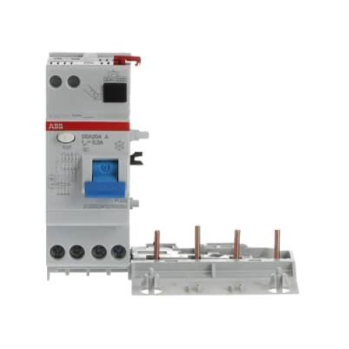ABB DDA204 A 25A 300MA BLOCCO DIFFERENZIALE 4P - DDA204 A-25/0.3