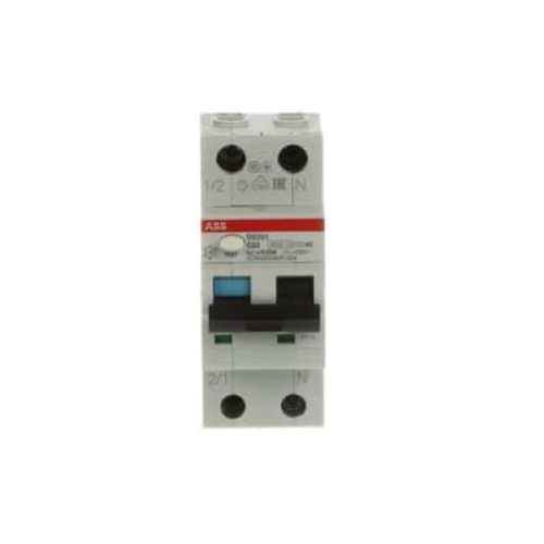 ABB DS201 INTERRUTTORE MAGNETOTERMICO DIFFERENZIALE 6KA 1P+N TIPO AC C32 30MA