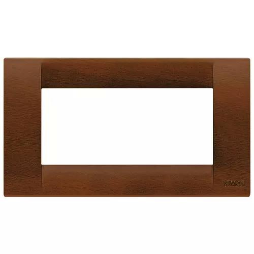 VIMAR IDEA - PLACCA 4M LEGNO NOCE