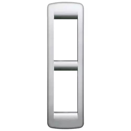 VIMAR IDEA - PLACCA 2M PER PANNELLO ARGENTO