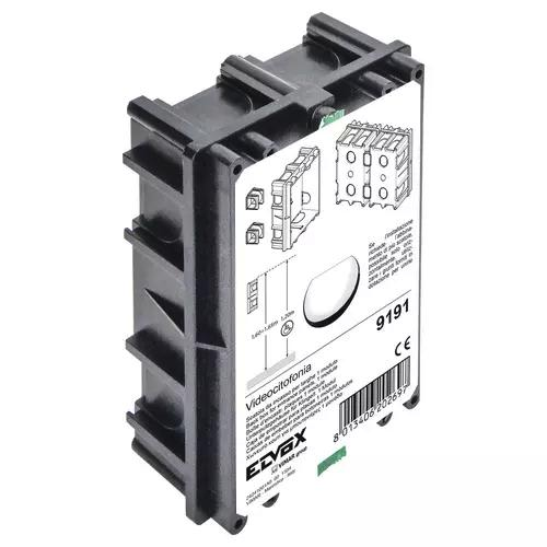 SCATOLA DA INCASSO PER TARGHE 1 MODULO