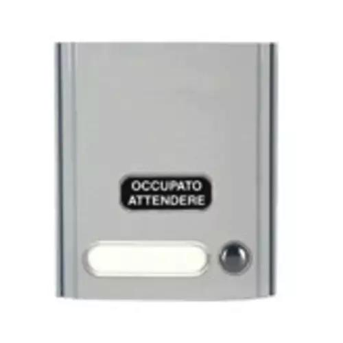 GALILEO MODULO OCCUPATO/ATTENDERE A 1 PULSANTE, GRIGIO CHIARO