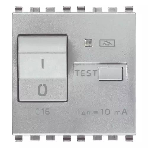 VIMAR EIKON - INTERRUTTORE AUTOMATICO MAGNETOTERMICO DIFFERENZIALE 1P+N C 16, 120-230 V 10MA NEXT