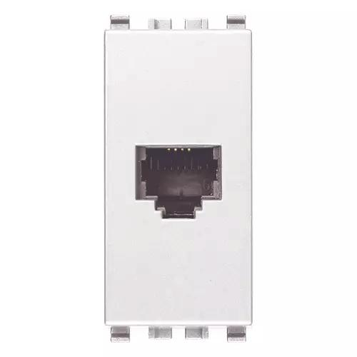 VIMAR EIKON - PRESA RJ11 6/4 BIANCO