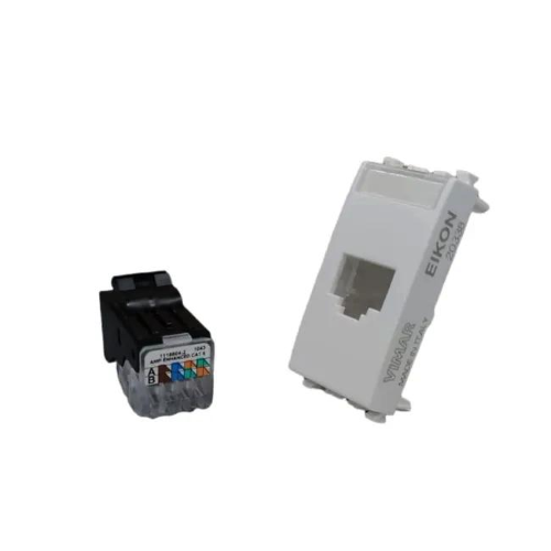 VIMAR EIKON - PRESA RJ45 AMP/TYCO CAT5E UTP BIANCO