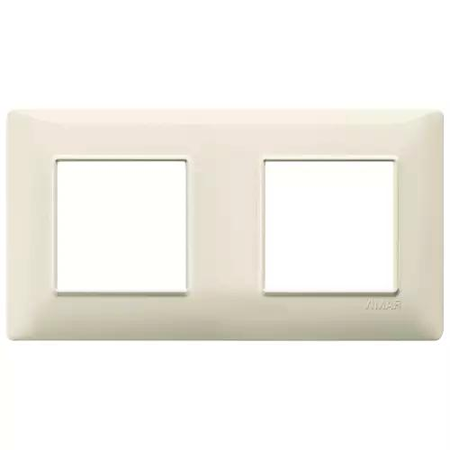 VIMAR PLANA - PLACCA 4M (2+2) INT71 BEIGE