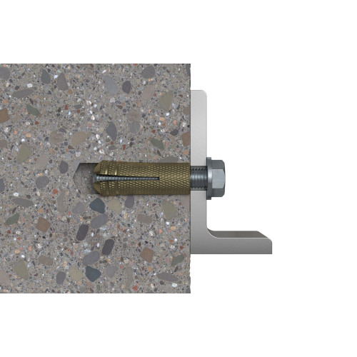 FISCHER PO M 10x35 TASSELLO OTTONE - CONF. 100PZ