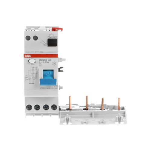 ABB DDA204 AC 25A  30MA BLOCCO DIFFERENZIALE 4P