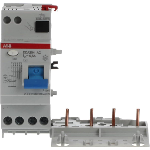 ABB DDA204 AC 25A 500MA BLOCCO DIFFERENZIALE 4P
