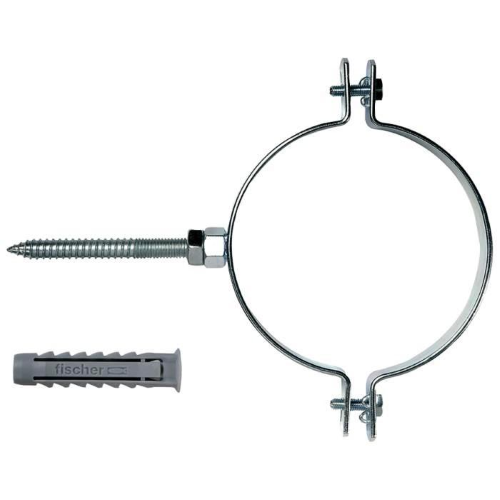 FISCHER CPE-SL 110 - COLLARE IN ACCIAIO PER TUBI IN PE E PVC CPE-SL 110 V