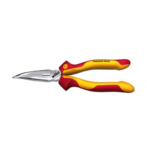 PINZA A BECCHI MEZZITONDI PROFESSIONAL ELECTRIC CON TAGLIENTE A FORMA CURVA
