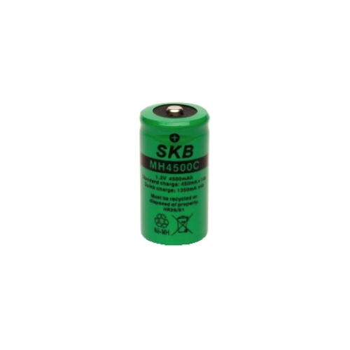 MH4500 - Batteria ricaricabile ni-mh mezza torcia c 4500mah polo consumer skb