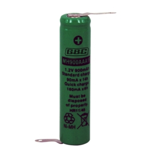 MH900AAA1P - BATTERIA RICARICABILE NI-MH MINISTILO AAA 900MAH GBC