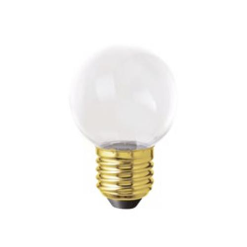 LAMPADINA TRASPARENTE LED, E27, GLOBETTA G45, 1W, 130 LM, COLORE CALDO 2700K, CLASSE A++, NON DIMMERABILE