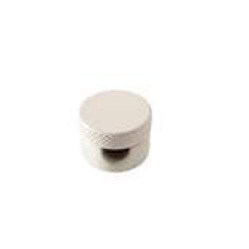 DECENTRATORE IN ALLUMINIO CON REGOLAZIONE PER CAVO 3X0,75MM, Ø 15MM H 15MM, COLORE BIANCO 1C