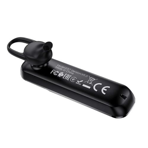HOCO E57 - AURICOLARE MONO BLUETOOTH - NERO
