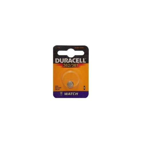 DURACELL WATCH PILA ALL'OSSIDO DI ARGENTO 1,5V 362/361 (D362 / SR7215W / 280-29)