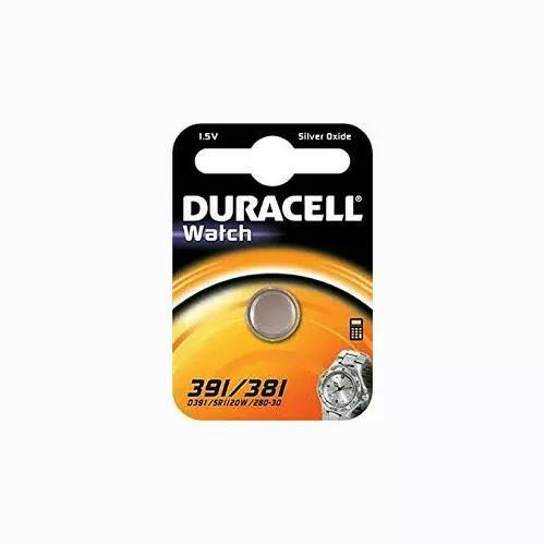 DURACELL WATCH PILA ALL'OSSIDO DI ARGENTO 1,5V 391/381 (D391 / SR1120W / 280-30)