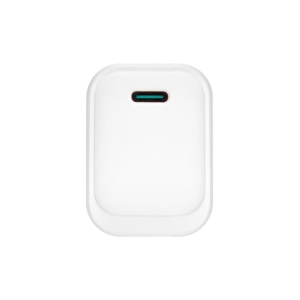 CARICATORE ADATTATORE UNIVERSALE VULTECH CC33-1C 1 PORTA TYPE-C PD30W GAN PPS 33W - BIANCO DIMENSIONI COMPATTE