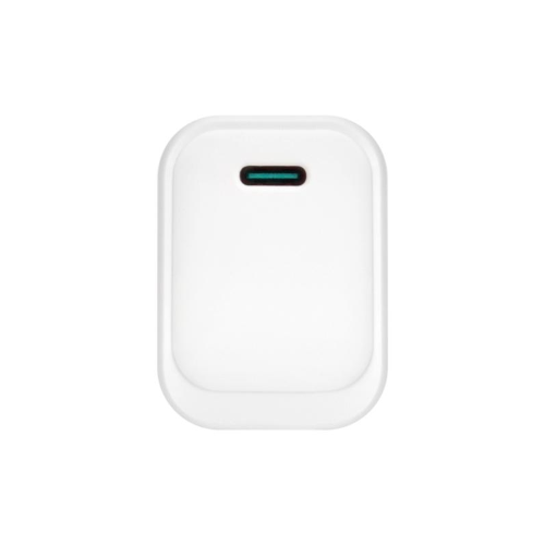 CARICATORE ADATTATORE UNIVERSALE VULTECH CC33-1C 1 PORTA TYPE-C PD30W GAN PPS 33W - BIANCO DIMENSIONI COMPATTE