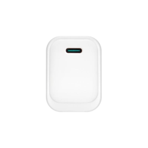 CARICATORE ADATTATORE UNIVERSALE VULTECH CC45-1C 1 PORTA TYPE-C PD45 GAN PPS 45W - BIANCO DIMENSIONI COMPATTE