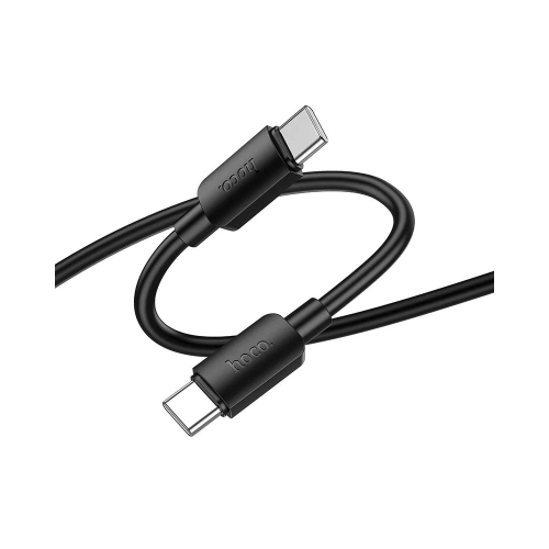 HOCO - CAVO DATI HYPER POWER DELIVERY X96 - USB TYPE-C TO USB TYPE-C, 60W, 1.0M - NERO