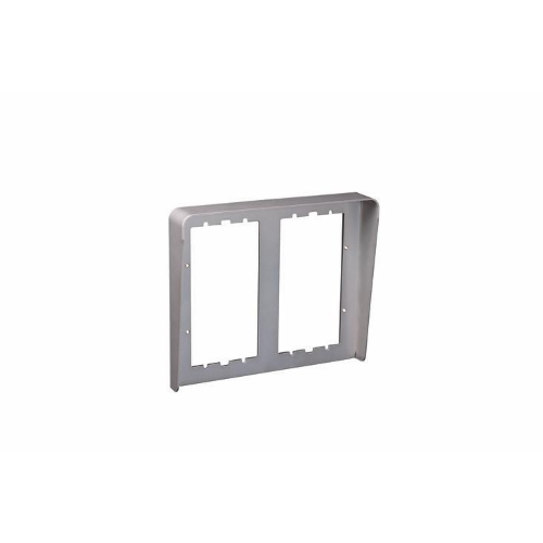 URMET VISIERA ANTIPIOGGIA SINTHESI STEEL, 2 FILE 4 MODULI
