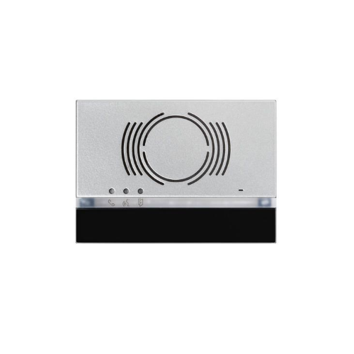 URMET FRONTALE PER POSTO ESTERNO AUDIO, ALPHA, NERO