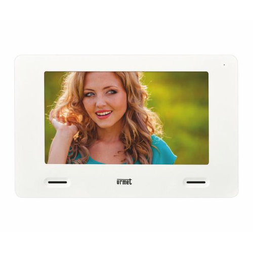 URMET VIDEOCITOFONO CXMODO, 7" TOUCHSCREEN, SUPPLEMENTARE PER KIT 2 FILI GAMMA 1722