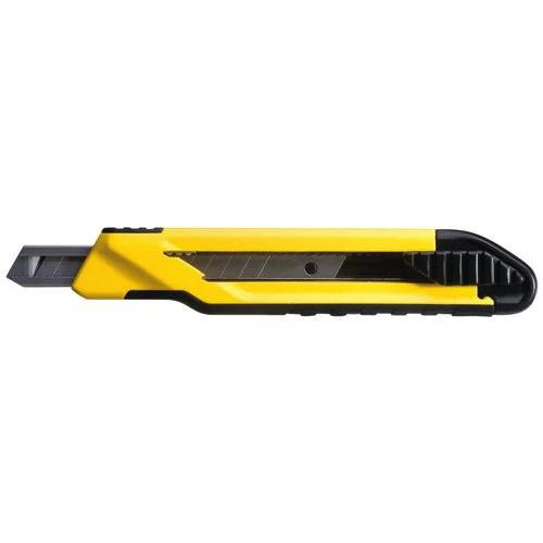 CUTTER CON LAMA A SPEZZARE STANLEY DA 9MM CON AUTOLOCK