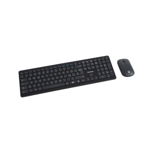 KIT TASTIERA E MOUSE WIRELESS LOW PROFILE A FORBICE E TASTI FUNZIONALI VULTECH KM-851W 2000DPI REGOLABILI 2,4GHZ