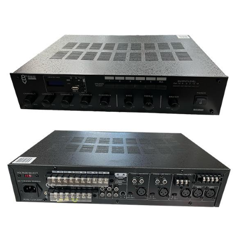 VIVALDI ULISSE MA5060S MIXER AMPLIFICATO 60W 100V CON SORGENTI TUNER E USB