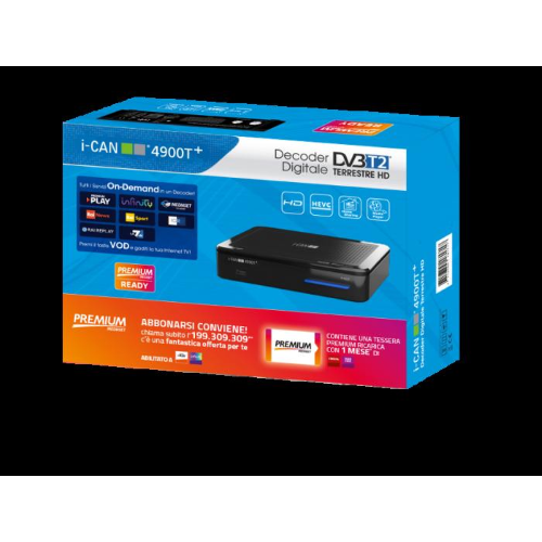 ADB i-CAN 4900T+ Terrestre HD HEVC