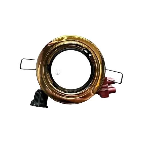 FARETTO DA INCASSO FISSO D65 - GU5.3 - DORATO
