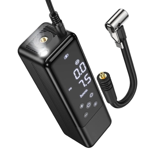 MINI COMPRESSORE PORTATILE HOCO PORTABLE ELETRIC AIR COMPRESSOR ZP5 BLACK
