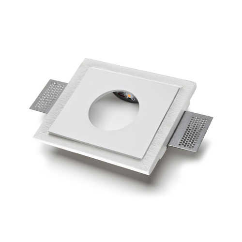 NOVANTADIECI 9010 SEGNAPASSO A INCASSO LED CRISTALY HITE Ø70 140X120 LED 3W 3000K