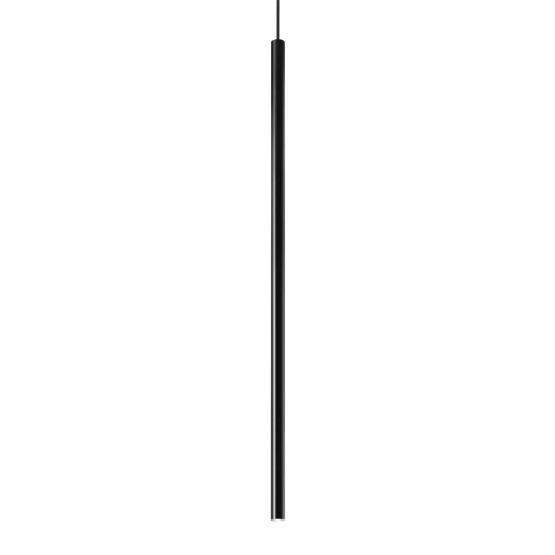 LAMPADA A SOSPENSIONE LED IDEAL LUX ULTRATHIN SP D100 ROUND ON-OFF NERO - LED 11,5W 3000K