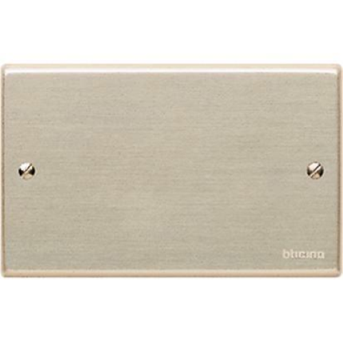 MAGIC - PLACCA CIECA IN ALLUMINIO ANODIZZATO - FISSAGGIO CON VITI SU SUPPORTO 503R - 2PZ