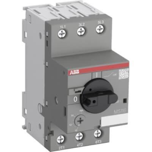 ABB MS116 6,30-10A INTERRUTTORE SALVAMOTORE
