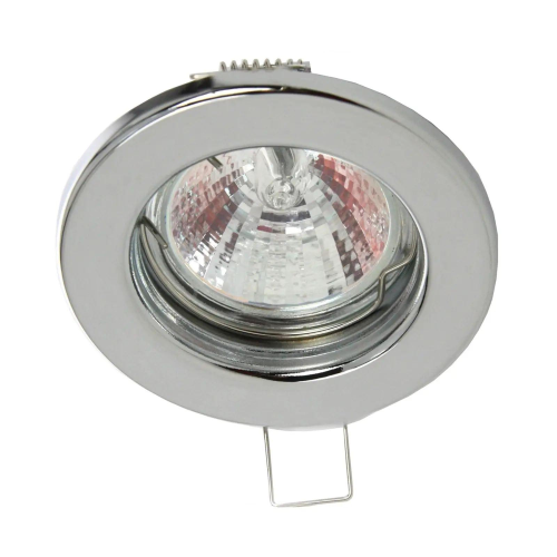 PORTAFARETTO DA INCASSO CHIP35-F   INC.FISSO D.55 GU4 20W CROMO MAT